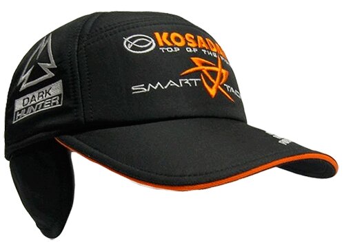 Бейсболка Kosadaka теплая Smart Tackle XL черная ##от компании## Рыболовный магазин "Хобби шоп Украина" - ##фото## 1