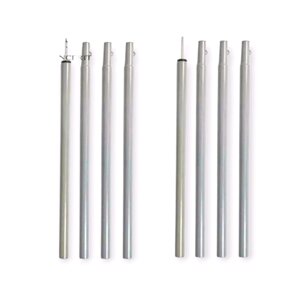 Стійки для намету посилені 2K-TM019 19мм (2.1м) сірі (2шт) + чохол