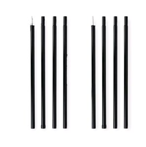 Стійки для намету посилені 2K-TM019В (2.1м) 19мм чорні (2шт) + чохол