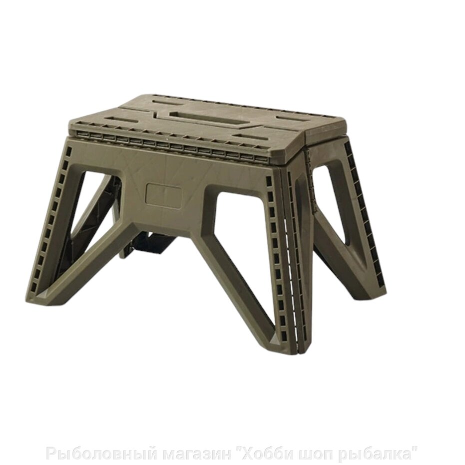 Складаний табурет для кемпінгу Folding Stool Green 240 від компанії Рибальський магазин "Хобi шоп рибалка" - фото 1