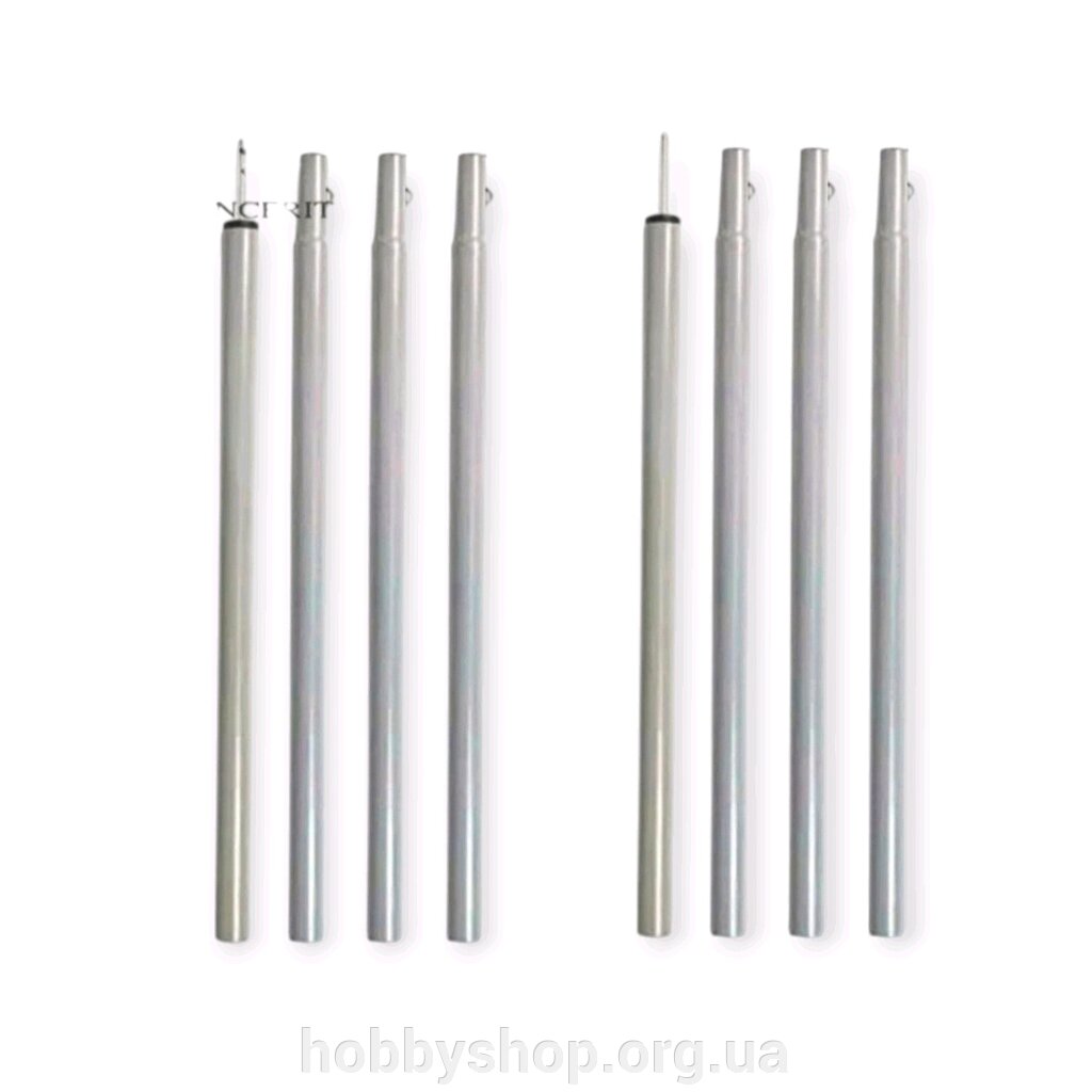 Стійки для намету посилені 2K-TM019 19мм (2.1м) сірі (2шт) + чохол від компанії Рибальський магазин "Хобi шоп рибалка" - фото 1