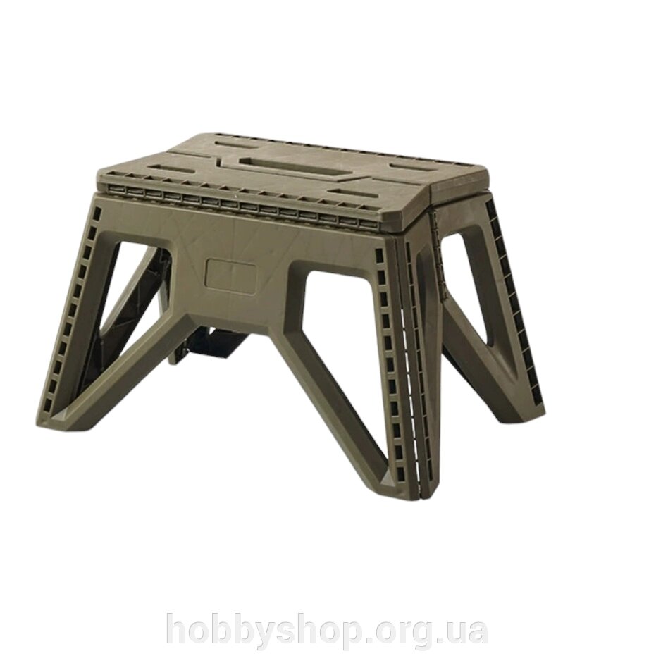 Табурет складний для кемпінгу Folding Stool Green 240 від компанії Рибальський магазин "Хобi шоп рибалка" - фото 1