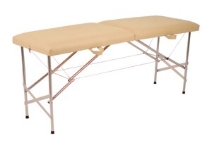 Складаний масажний стіл "Автомат Еко-Шкіра" 185*60*75см Косметологічний "Економ"