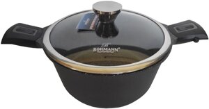 Каструля Bohmann BH 1730-24 CR, 4,3 л, знімні ручки