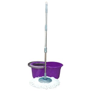 Набір для прибирання Planet Spin Mop Mini 14 л пурпурний, 6842