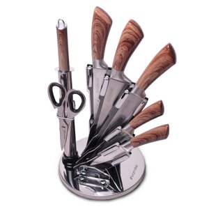 Набір кухонних ножів і ножиці 8 пр. Kamille KM 5048
