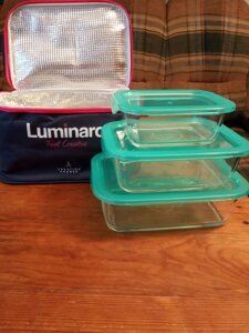 Набір Luminarc Keep'n Box 6634P 3 судочка + термо сумка