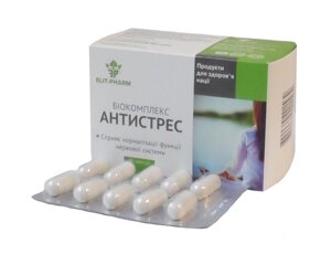 Біокомплекс Антистрес L-триптофан 50 капсул Елітфарм