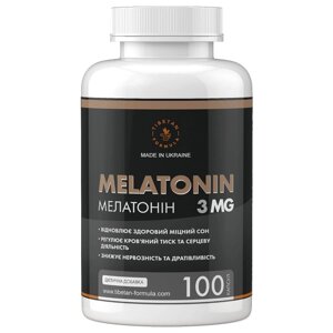 Мелатонін гормон сну 100 капсул Тібетська формула
