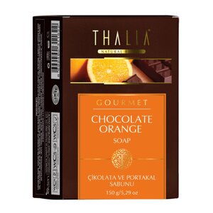 Натуральне мило Шоколад та Апельсин антицелюлітне 150 г THALIA