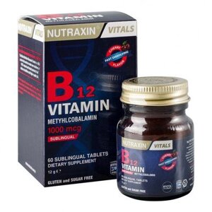 Вітамін В12 nutraxin 60 таблеток Biota Дієтична добавка