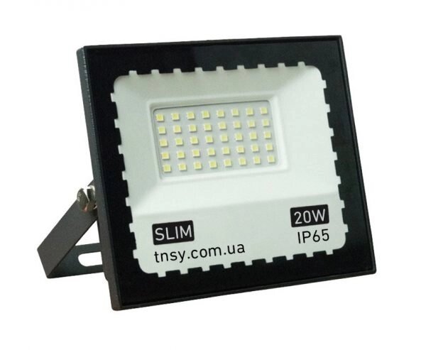 Прожектор LED 20W ultra slim 180-260V 1800lm 6500K IP65 SMD - відгуки