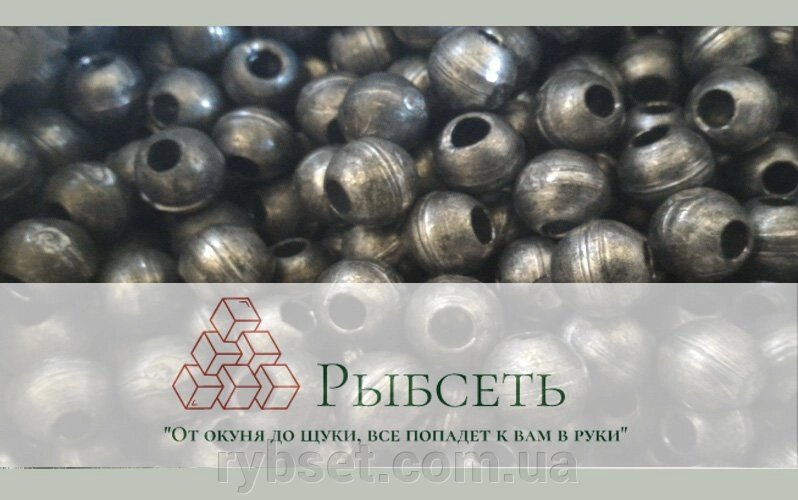 Мережевий свинцевий вантаж 12 грам від компанії Інтернет магазин "Рибсеть" - фото 1