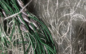 Рамова рибальська мережа Ø 120мм; h 4.0м; довжина 60м; 0.35 волосінь, промислова рибалка, TITAN