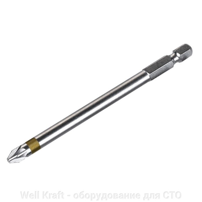 Біти хрестоподібні 1/4 "Pozidrive PZ1-PZ3 довгі Fasano FG 85 / 100PZ (1) від компанії Well Kraft - обладнання для СТО - фото 1