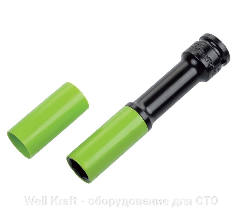 Головка ударна 17-21мм HEX 1/2 "квадрат, для алюмінієвих коліс Fasano FG 628R / L (17) від компанії Well Kraft - обладнання для СТО - фото 1