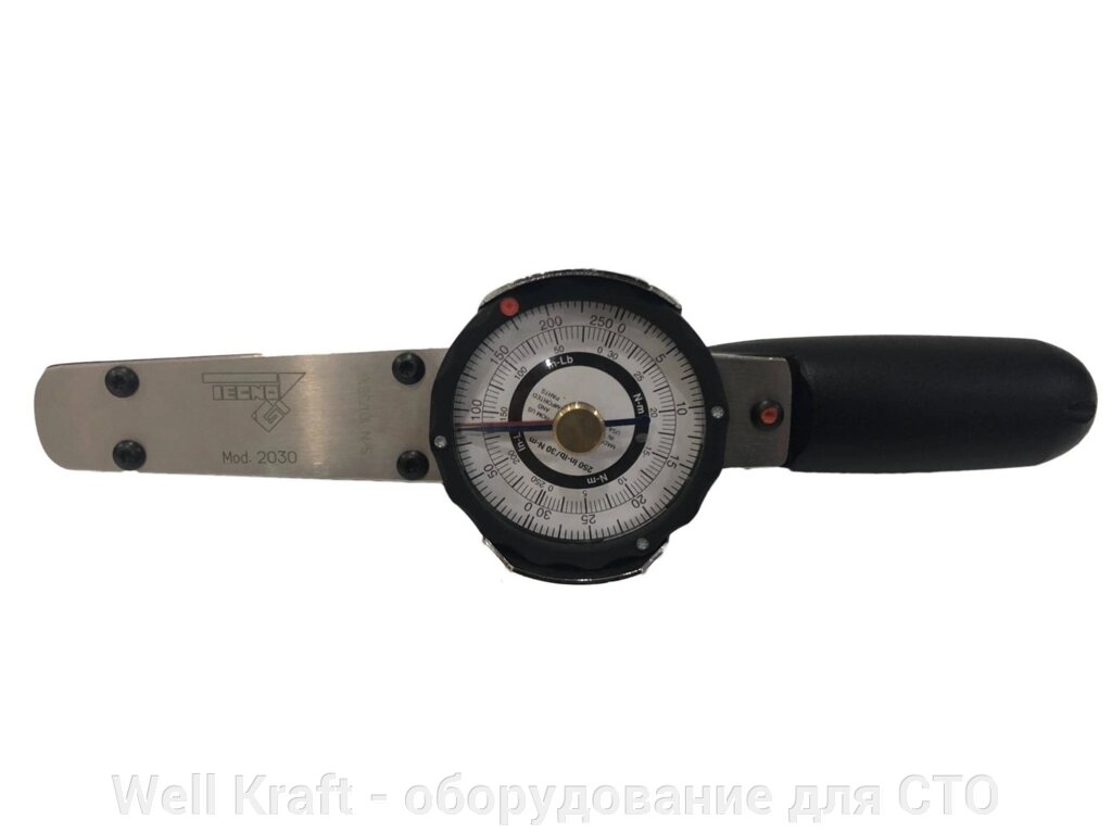 Динамометрический ключ 0-30 Nm Tecnogi 2030 зі стрілочним індикатором - гарантія