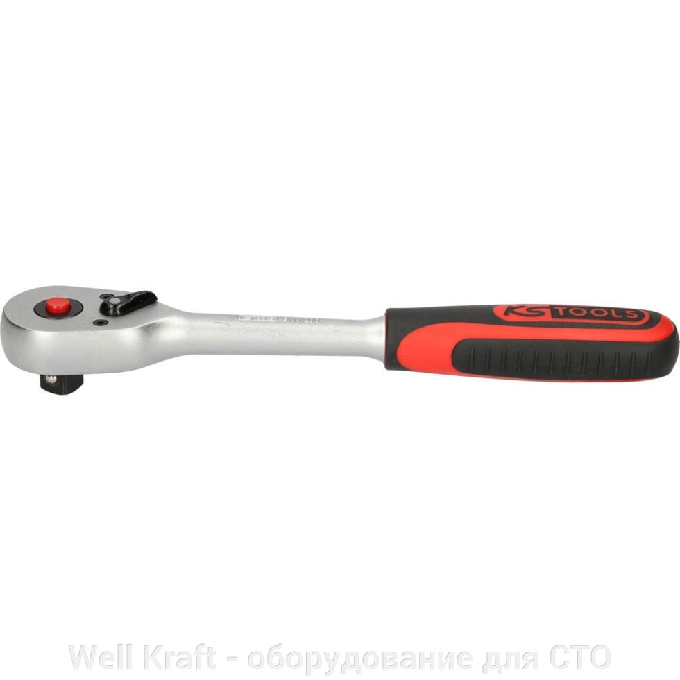 Тріскачка реверсна 1/2 "KS Tools 911.1200 від компанії Well Kraft - обладнання для СТО - фото 1