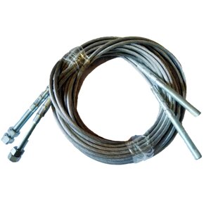 Сталевий кабель до підйомника WK 3040, 0,8x1014 см, встановіть 2 шт.) (7)