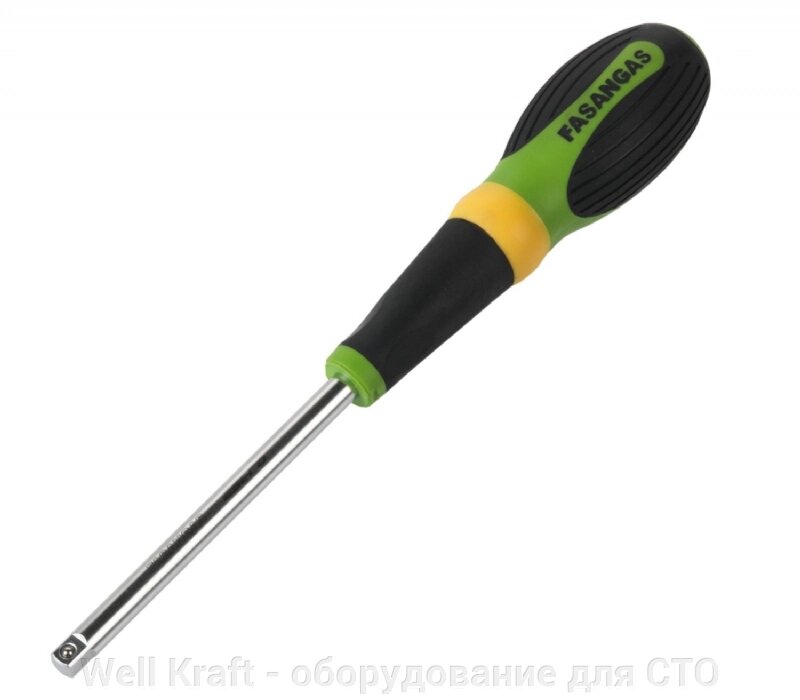 Викрутка комірець з квадратом 1/4 "Fasano FG 624 / GR14C від компанії Well Kraft - обладнання для СТО - фото 1