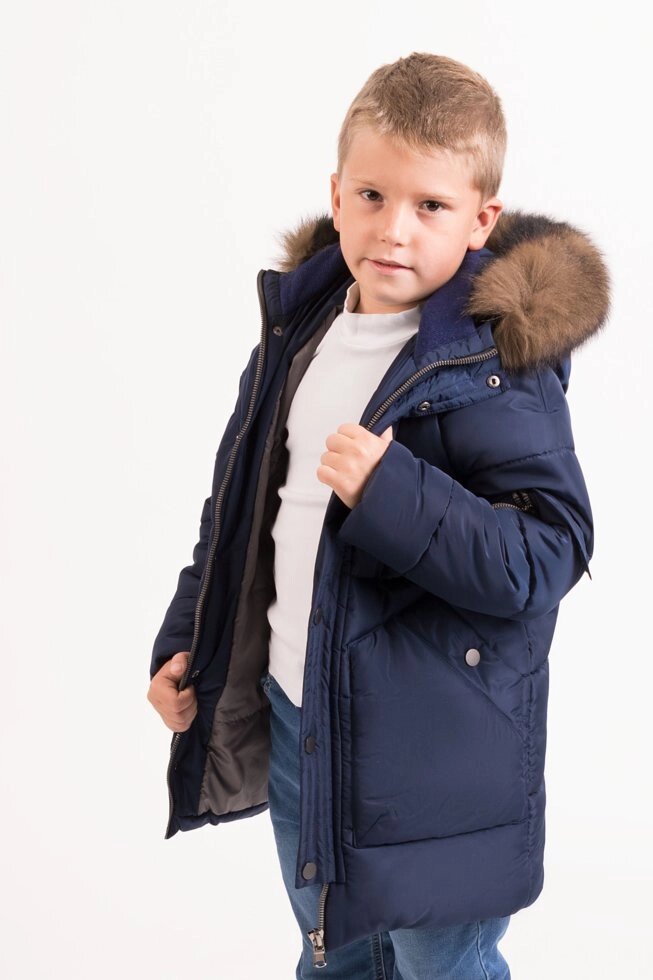Дитяча зимова куртка для хлопчика X-Woyz DT-8279 від компанії Juliashop. com. ua - фото 1