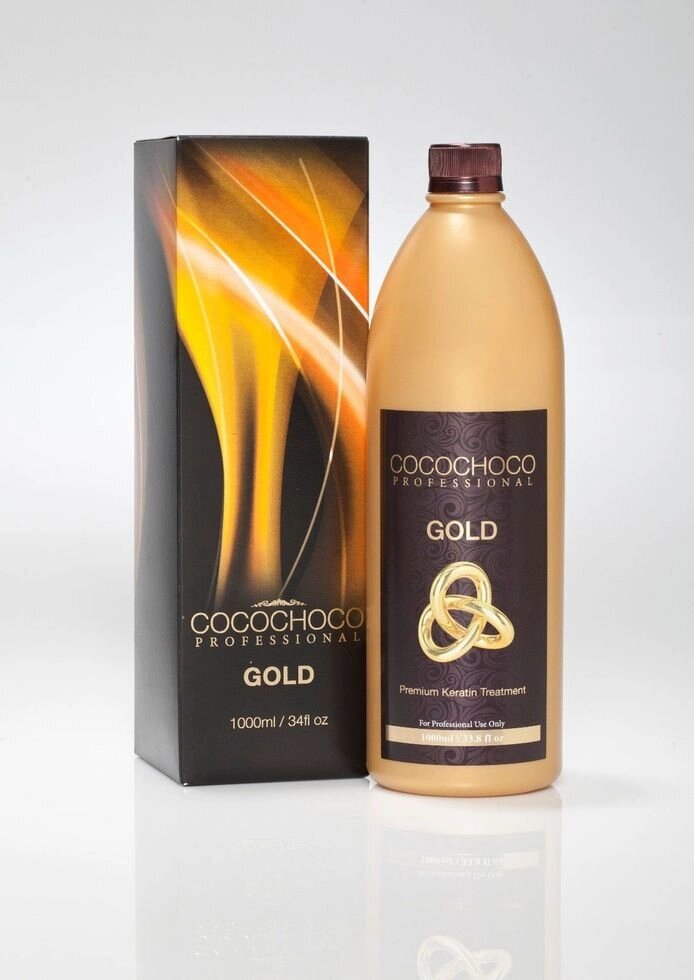 Кератин для випрямлення волосся Cocochoco Gold 1000мл від компанії Juliashop. com. ua - фото 1