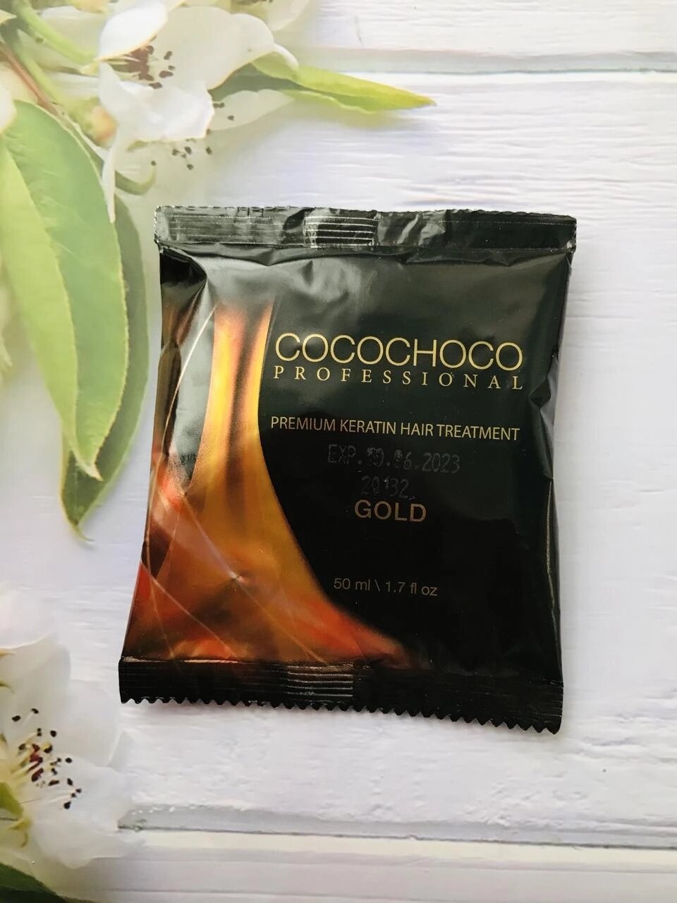 Кератинове випрямлення волосся Cocochoco Gold 50 мл від компанії Juliashop. com. ua - фото 1