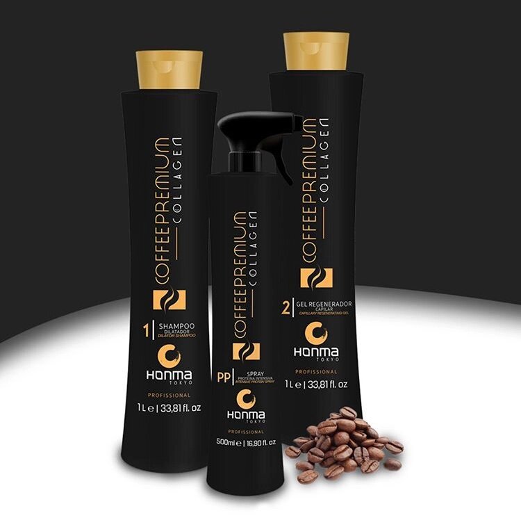 Набір Honma Tokyo Coffee Premium Collagen колаген 2 по 1000мл + 500мл від компанії Juliashop. com. ua - фото 1
