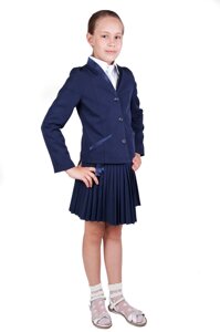 Шкільний комплект для дівчинки-піджак зі спідницею Жардін