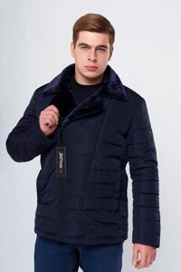 Зимова чоловіча куртка на хутрі М-77 у 52 розмірі