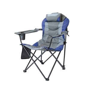 Крісло складане для пікніка та риболовлі Vitan (Вінтан) жер d19 мм синій-графіт (2010147)