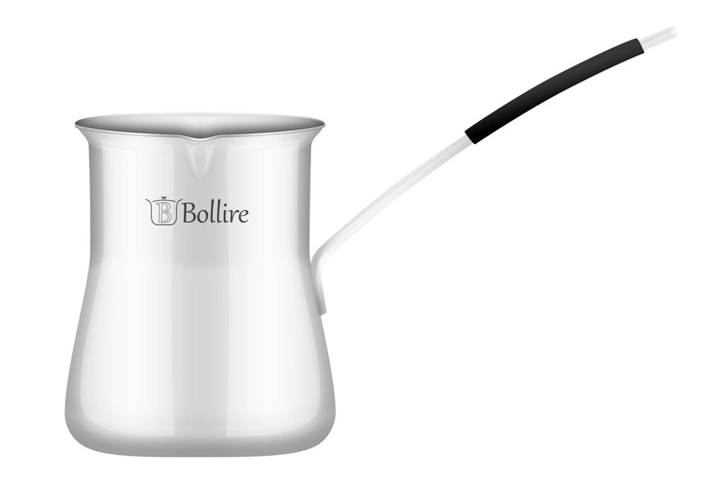 Турка з нержавіючої сталі для кави Bollire (Боліре) 550 мл (BR-3604) - фото