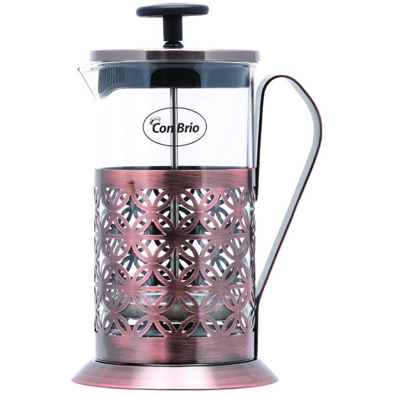 Френч-прес (Заварник) для чаю та кави Con Brio (Кон Бріо) 600 мл (CB-5160) - особливості