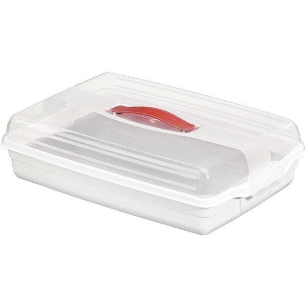 Контейнер для харчових продуктів пластиковий з кришкою Curver (Курвер) (00415) Білий - огляд