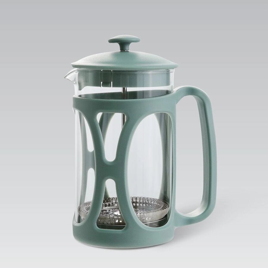 Френч-прес (заварник) для чаю та кави Maestro (Маестро) 800 мл (MR-1663-800) Зелений - опт