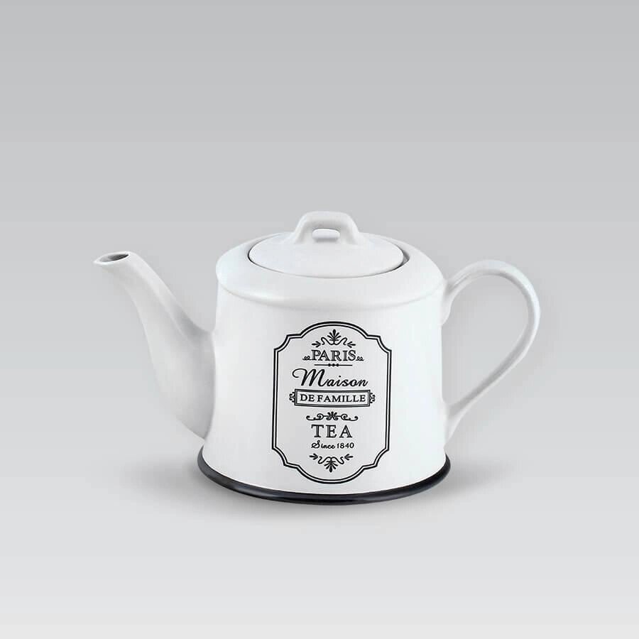 Чайник заварювальний (заварник) керамічний для чаю Maestro (Маестро) Paris Maison 800 мл (MR-20030-08) - відгуки