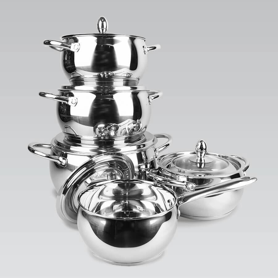 Набір кухонного посуду Maestro (Маєстро) 10 предметів (MR-3509) - фото