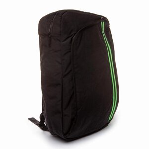 Рюкзак-сумка-трансформер з відділенням для ноутбука (320017) чорний