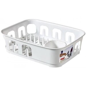 Сушарка для посуду настільна пластикова Curver (Курвер) Essentials (00743) Білий