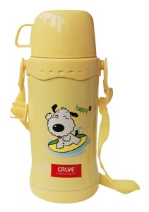 Термос питний дитячий Calve (Кальве) 0.4 л (CL-1727) Жовтий