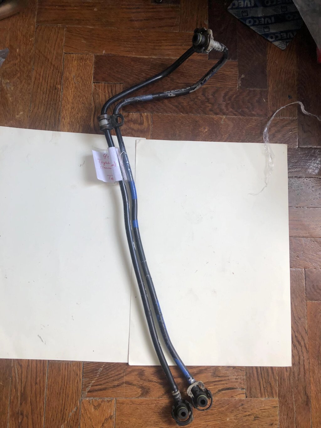 Паливна трубка (теплообмінник - насос) від компанії Інтернет-магазин "Івеко" - фото 1