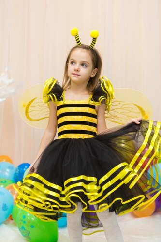Дитячий карнавальний костюм бджілки для дівчинки