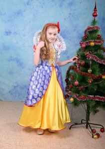 Карнавальний костюм Білосніжка для дівчики 6-7 лет
