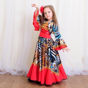 Карнавальний костюм циганочки для дівчинки 5 лет