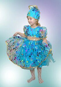 Карнавальний костюм цукерочки-хлопушки для дівчинки