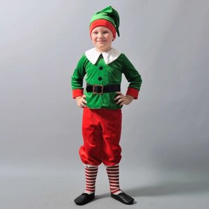 Карнавальний костюм новорічного ельфа для хлопчика