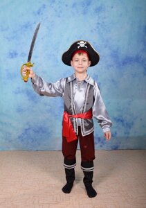 Карнавальний костюм пирата для хлопчика