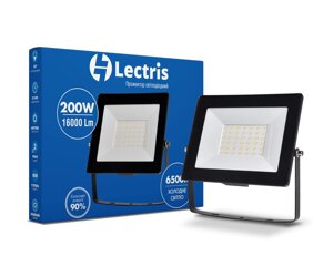 Світлодіодний прожектор Lectris 200W 16000Лм 6500K 185-265V IP65 1-LC-3007