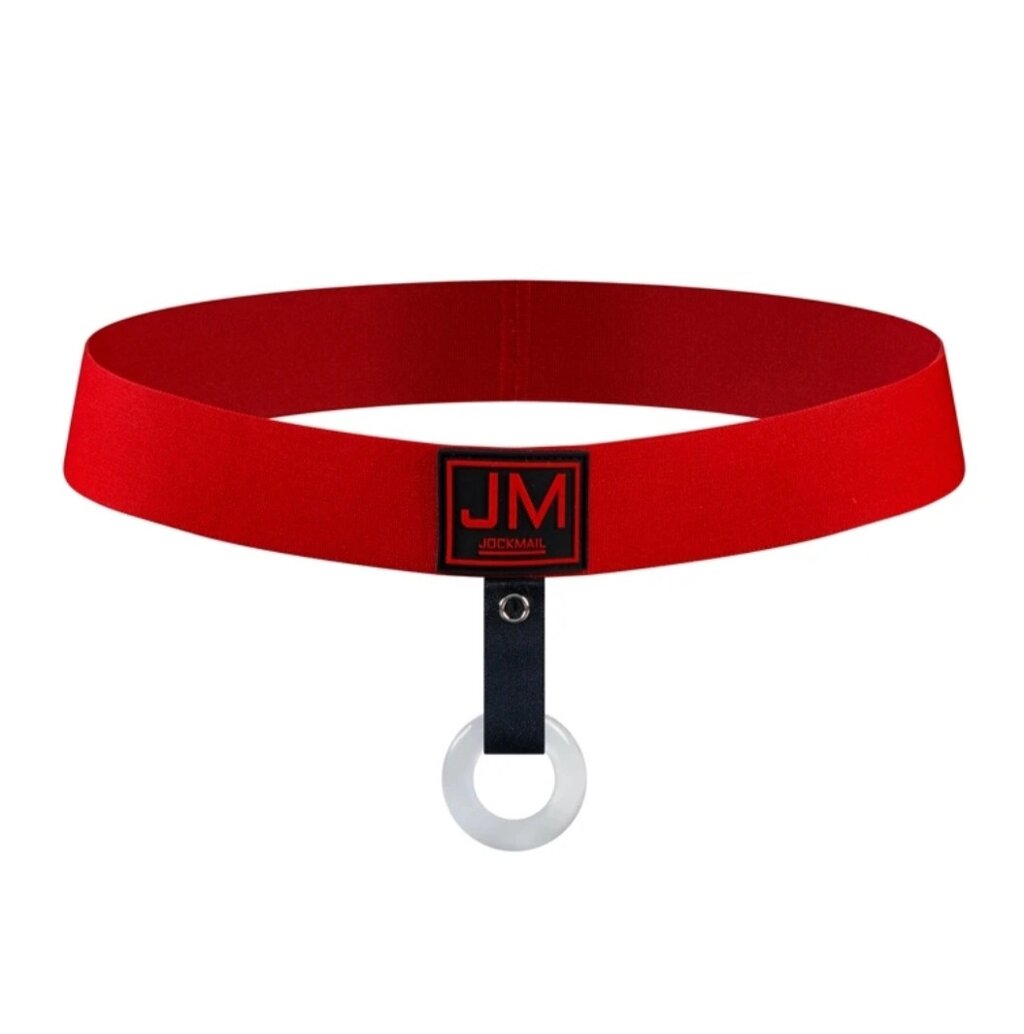 Бандаж з силіконовим кільцем на пеніс JOCKMAIL Червоний B11307/M від компанії Універсальний Інтернет-магазин POPULAR - фото 1