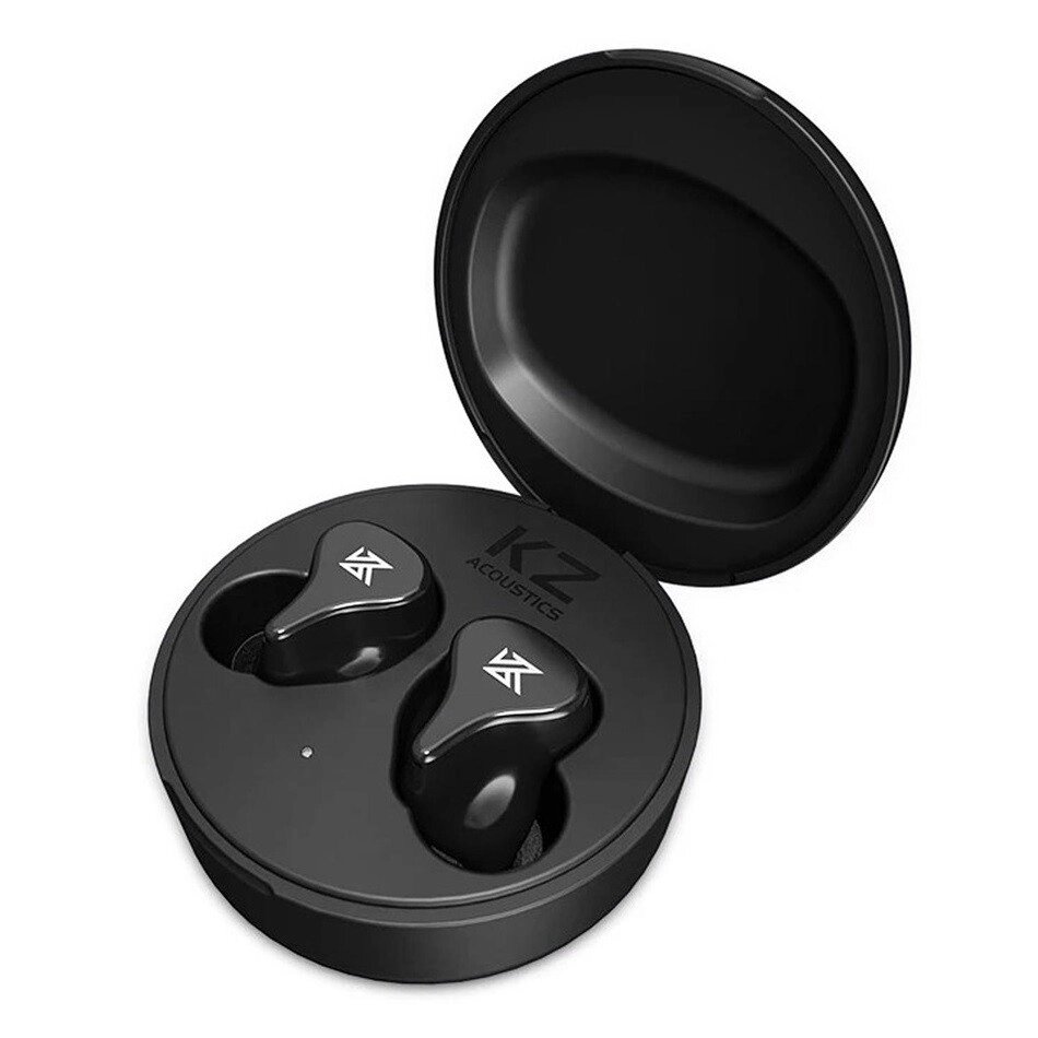 Бездротові Bluetooth навушники KZ Z1 Pro з динамічними випромінювачами (Чорний) від компанії Універсальний Інтернет-магазин POPULAR - фото 1